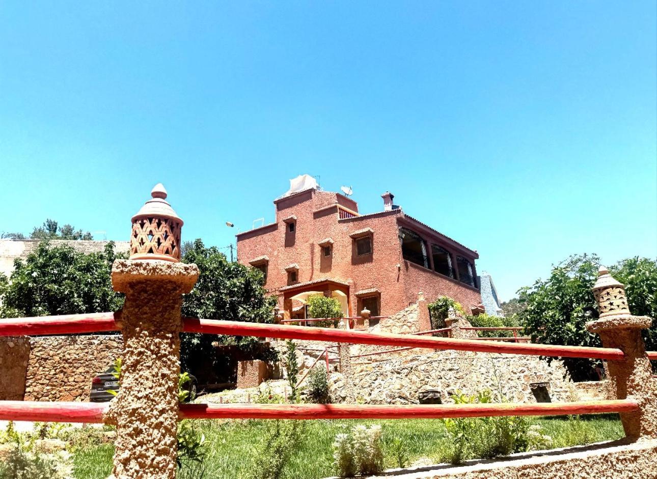 Gite Marbie Maison Rurale, Une Experience Naturelle Unique, Au Coeur Du Moyen Atlas, Maroc Kasba Tibouda Esterno foto