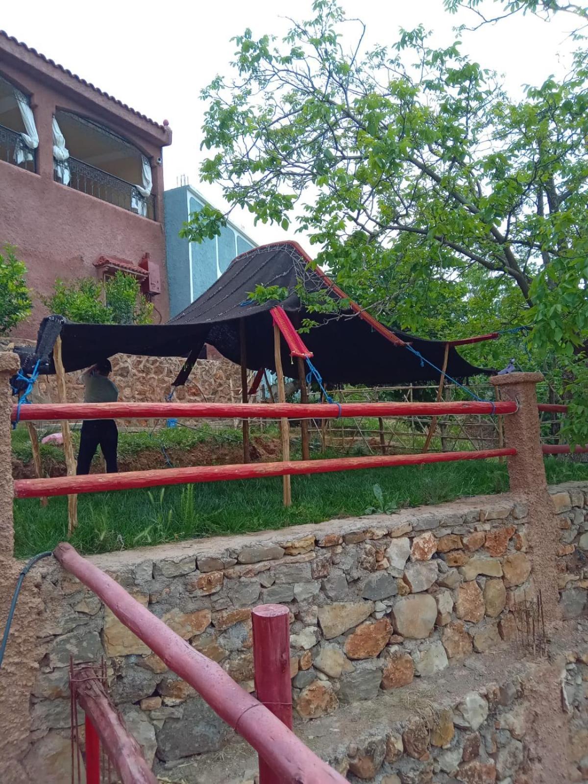 Gite Marbie Maison Rurale, Une Experience Naturelle Unique, Au Coeur Du Moyen Atlas, Maroc Kasba Tibouda Esterno foto