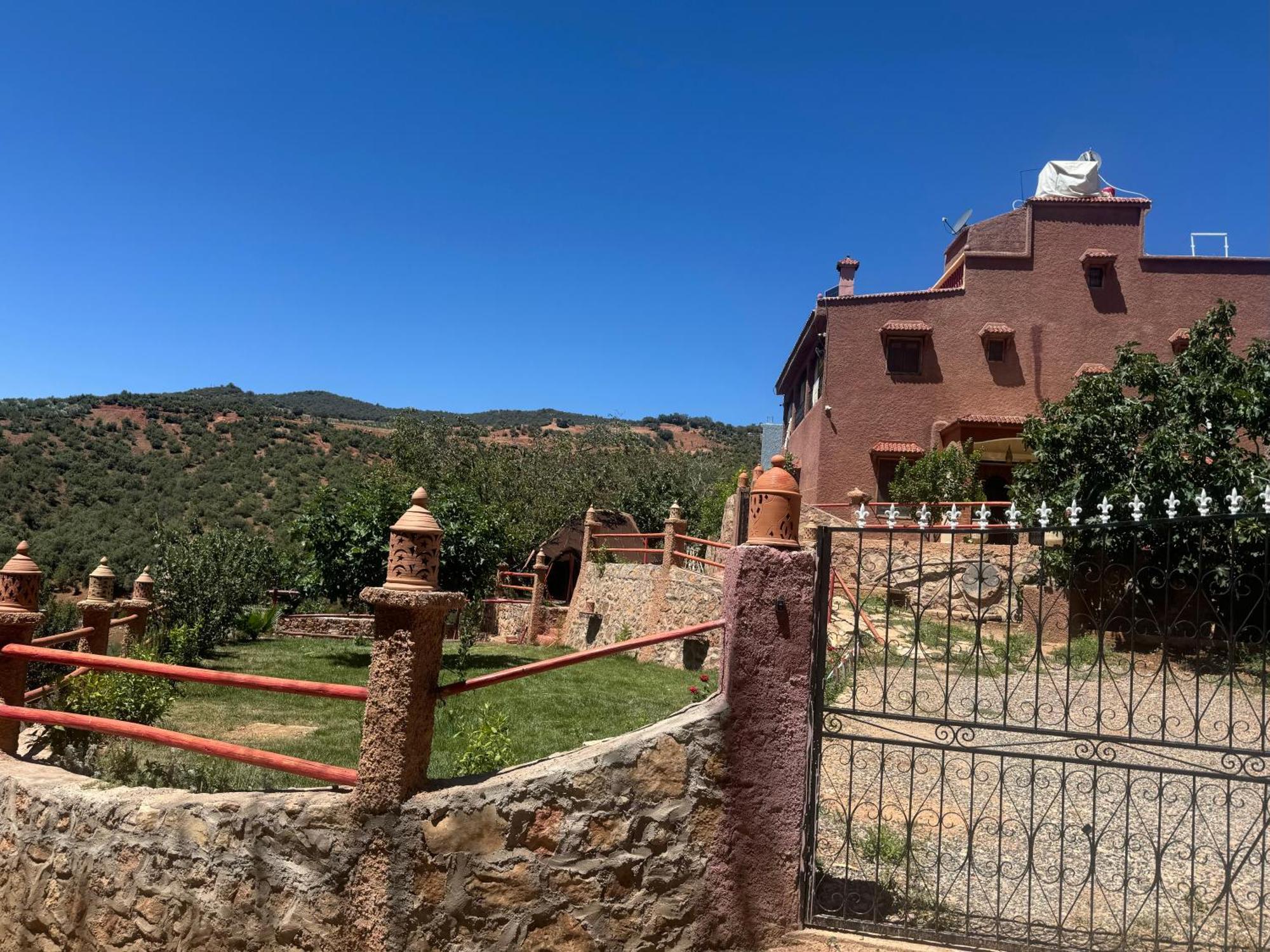 Gite Marbie Maison Rurale, Une Experience Naturelle Unique, Au Coeur Du Moyen Atlas, Maroc Kasba Tibouda Esterno foto